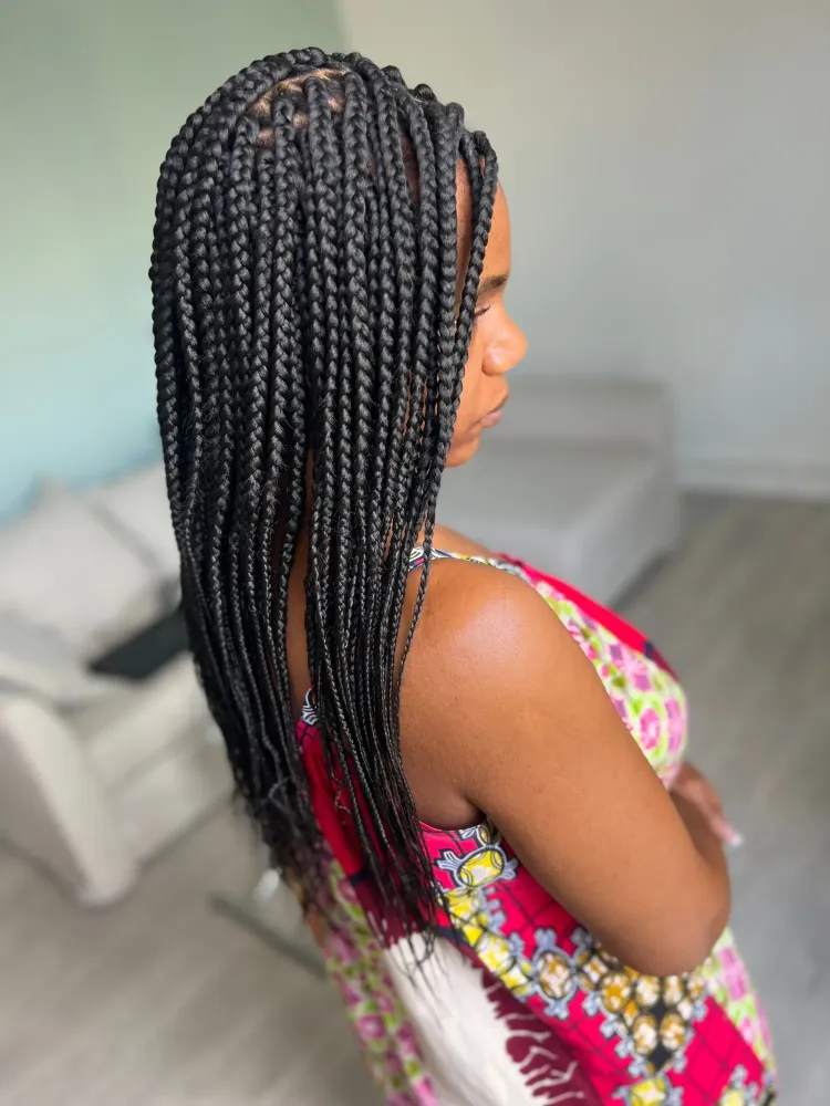 Coiffure tresses