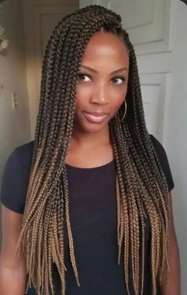 Coiffure crochet braids